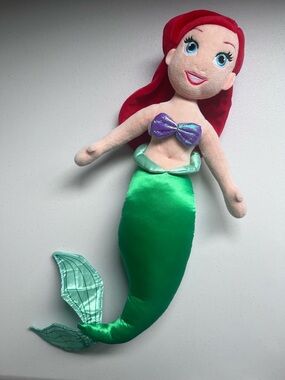 Disney Ariel Soft Doll 20” Plush Disney Princess Little Mermaid